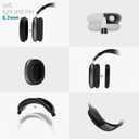 Cover Compatible with AirPods Max, Apple AirPod Max Ear Pad, Ear Cups and Headband Cover 3 in 1, Anti-Scratch Soft Silicone Headphone Accessories, Blue