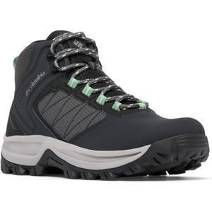 Columbia Women's Transverse Hike Waterproof Boot (8, Black/Sage Leaf)