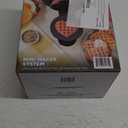 DASH Multimaker Mini System - Waffle Maker with Five 4 Removable Plates: Waffle Iron & Griddle, 3-in-1 Mini Waffle Maker for Kids and Families  Nonstick Surface, Just Add Batter (Red)