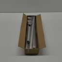 Shower Curtain Rod, 1" Diameter Heavy Duty Tension Shower Rod, Non Slip Adjustable 28-74 inch No Drill Shower Curtain Rods Spring Tension For Bathroom, Shower Stall, No Rust, Brushed Nickel