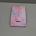 1200Pcs Friendship Bracelet Bead, 6x9mm Pony Beads for Jewelry Making, 5 Style Purple Colors Kandi Beads Bulk, Hair Bead for Braids with Stretch Cord and Scissors