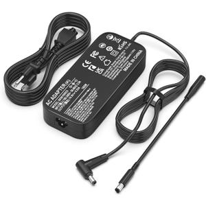 180W AC Laptop Charger Compatible with Asus TUF Gaming A15 F15 A17 F17 Series; FX506, FX517, FX706, FX766, FX505, FX566, FX705, FX86, FA506, FA706; ADP-180TB H, ADP-180MB F Power Adapter Supply