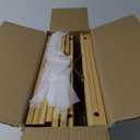 efluky 2-Pack Bamboo Under Bed Storage Containers with Wheels, Under Bed Clothes Storage Basket with Large Dust Bag, Rolling UnderBed Storage for Bedroom, Dorm and Basement, Nature (23.6''L x 16.54''W x 7.5''H)