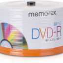 Memorex 32020031749 DVD-R 16x Eco Spindle Base Discs, 50 Pack