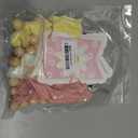 Daisy One High Chair Banner - Spring Theme Birthday Celebration Decorations Pink Floral Banner for Baby