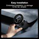 YONZEE Magnetic Phone Mount for Tesla Model Y Juniper 2024-2026 & Model 3 Highland, Dashboard Hidden Design, 360 Rotatable Car Holder, Stable Anti-Shake Mount, Does Not Block View, Easy to Install