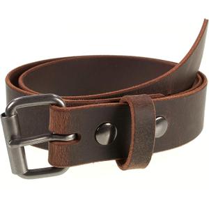 The Retro Rider - Mens Classic Leather Belt, 1 1/2" width, Made in the USA (38" (Pants 34 - 35), Crazy Horse)
