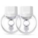 Momcozy Hands-Free Breast Pump S12 Pro, 2 Pack, Snow Color