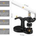 17-Piece Watch Battery Replacement Tool Kit with Watch Press and Back Removal Tool - Professional Watch Repair Kit for All Types of Watches