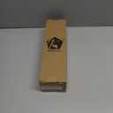 Kevin Textile Set of 2 Decorative Pillows Covers for Couch Star Faux Linen Sofa Pillows Cover 24 x 24 inch, 61x61cm, Black