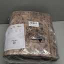 Color & Geometry 8x10 Machine Washable Low Pile Area Rugs for Living Room, Thin Soft Bohemian - Vintage Area Carpet with Non Slip TPE Backing for Bedroom, Dining Room, Brown