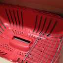MidWest Homes for Pets Spree Travel Carrier - Hard-Sided Dog & Cat Carrier, Small Pet Travel Crate with Handle, Ventilated Design, Easy Assembly, 22-Inch, Red