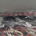 2 pieces Christmas Placemat Christmas Plaid Placemats Buffalo Check Plaid Table Mat Washable Red Black Place Mats Merry Christmas Waterproof Table Placemats for Christmas Holiday Decor, 12 x 18 Inch