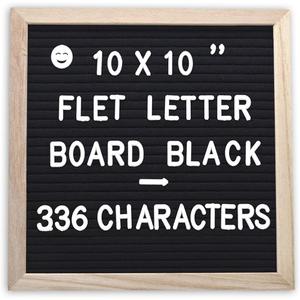 Felt Letter Board with 294 Letters, Numbers & Symbols 