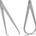 Biaungdo 300mm/12 inch Long Firm Joint Metal Measurement Inside Outside Caliper 2 Pcs