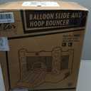 ACTION AIR Bounce House, Inflatable Bounce House with Air Blower, Bouncy Castle with Durable Sewn and Extra Thick, Family Backyard Jump House, Great Gift for Kids