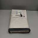 100% Blackout Shield Linen Blackout Curtains for Bedroom 84 Inches Long, Back Tab/Rod Pocket Living Room Drapes, Thermal Insulated Blackout Curtains 2 Panels Set, 50" W x 84" L, Cream