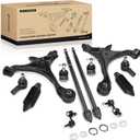A-Premium 12Pcs Front Suspension Kit, Lower Control Arm, Sway Bar Link