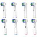 Replacement Toothbrush Heads for Oral-B Braun - 12 Pack Electric Toothbrush Head Refills, Compatible with Pro 500/1000/3000/5000/7000, Vitality, Triumph