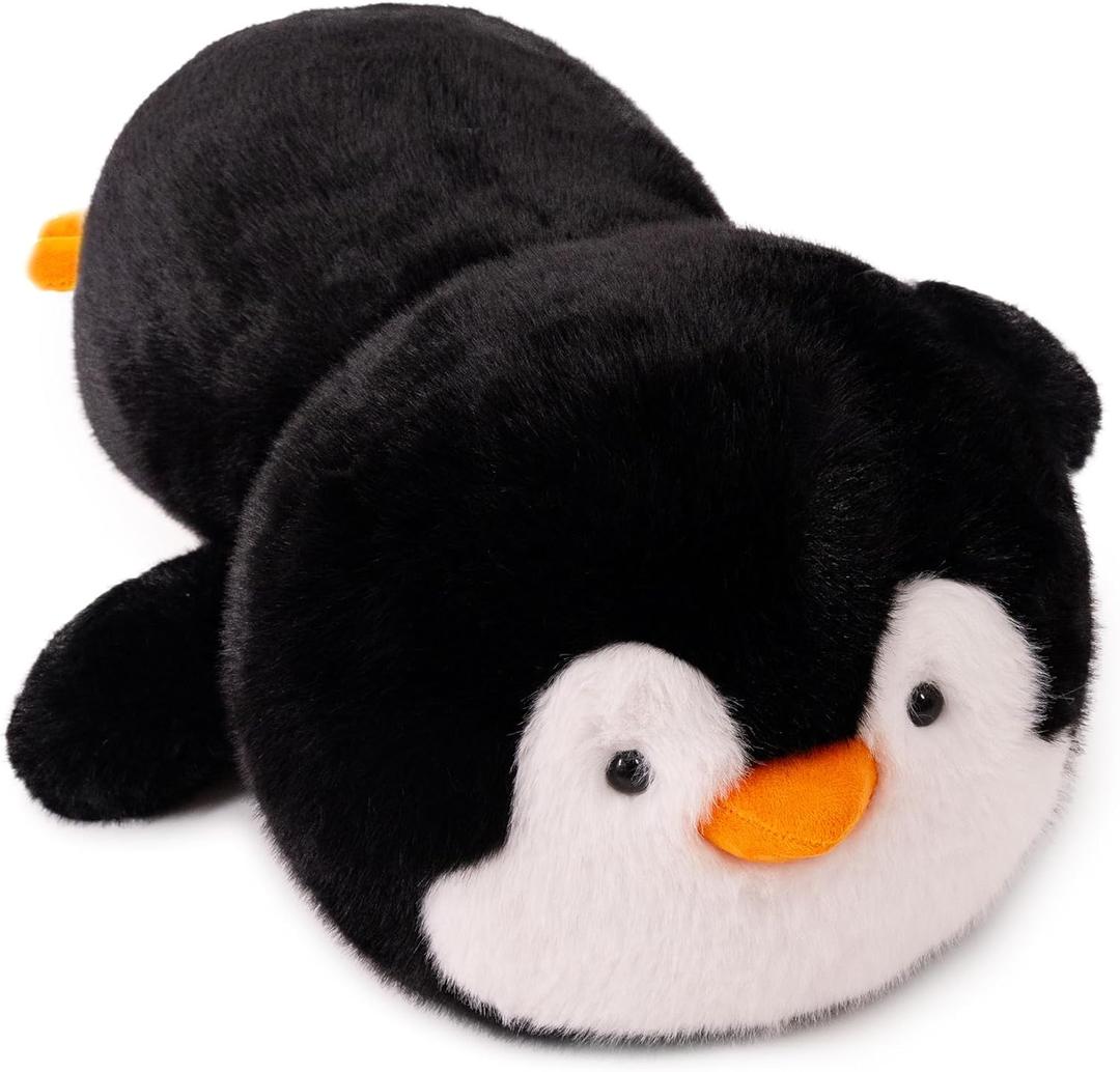 5 Pounds Weighted Penguin Stuffed Animals 23.6Inch Large Weighted Penguin Plush,Huggable Companion for Kids & Adults, Gift for Thanksgiving, Christmas and Birthday.
