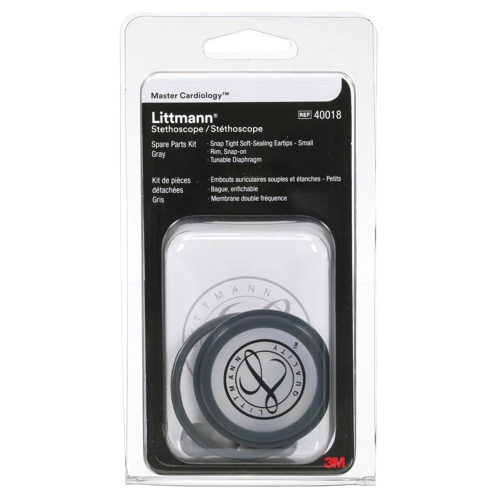 Littmann Spare Parts Kit for Master Cardiology, 40018, Gray