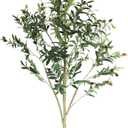 Olive Trees Artificial Indoor 5FT - Fake Tree for Indoor Decor, Realistic Faux Plants with Silk Leaves Resin Trunk, Tall Floor Olive Tree for Living Room, Office, Lobby, Modern Decor