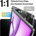 EZ-GLAZ-2 Pack Paper-Feel Screen Protector for iPad Air 13 Inch M4/M3/M2 (2026/2025/2024) Apple Pencil Compatible, 9H+ Tempered Glass, Matte Film, Anti-Scratch, Bubble Free, with Installation Box