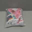 Pet Soft Washable Female Diapers (3 Pack) Female Dog Diapers, Comfort Reusable Doggy Diaper for Girl Dog in Period Heat 4''-19'' (Cute Flower, Medium) 