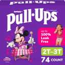 Pull-Ups Girls' Potty Training Pants, Size 2T-3T Training Underwear (16-34 lbs), 74 Count