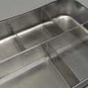 Stainless Steel Bento Box Lunch and Snack Container for Kids and Adults, 5 Sections