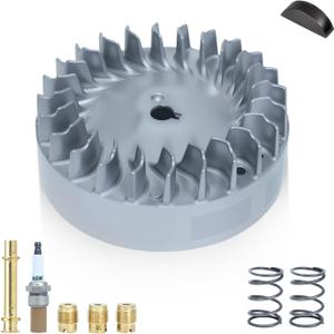 LDNMILES Aluminum Flywheel 10krpm for Predator 212cc 224cc 196cc, Compatible with Coleman CT200U, BT200X, GX160, GX200, only Hemi Engine, Mini Bike Go Kart Performance Parts​
