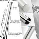 BUCKLOS Bike Headset Cup Removal Tool,Sturdy and Durable Stainless Steel Bicycle Head Parts Remover Suitable for -1/8", 1-1/4" and 1-1/2" inch for Bike Repair