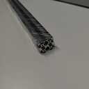 XL Black Anodized Beams 500x15x15mm (103194) 4 Pieces