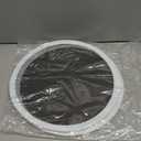 RV Vent Screen Roof Fan Frame Parts Replacement for FAN-TASTIC RV Vent Fan, RV Roof Vent Cover Accessories for FAN-TASTIC fan vent screen, Insect proof and ventilated - White 2PCS