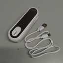 2 in 1 Mini Bag Sealer, Bag Sealer Heat Seal with Cutter, USB C Rechargeable Chip Bag Sealer Heat Seal, Portable Bag Resealer for Plastic Bags Snacks & Food Storage,Ivory White