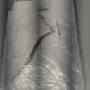 Paper Towel Holder Countertop, Standing Paper Roll Holder with Anti Slip Weighted Base, Stainless Steel Freestanding Paper Towel Holder for Kitchen, Gold