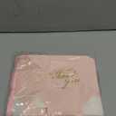 DOYIDE 29 Pack Small Thank You Gift Bags, 4.5x1.8x3.9in Party Favor Bags with Bow Ribbon, Mini Paper Gift Bag with Gold Foil Printed, Pink Treat Boxes for Birthday Wedding Bridal Baby Shower