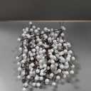 Kisflower 30 PCS Christmas Artificial White Berry Stems Fake Holly Berry Pick for Christmas Tree Decorations DIY Crafts Xmas Ornaments Wedding Holiday Home Decor