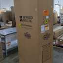 Howard Miller Oxford Wilson Bookcase II, Antique Black Finish for Collectibles, Valued Items, Living Room Office and Home Decor with Traditional Style Expanded Display Storage Book Shelf