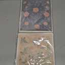 JOYMOOP 12 Pack Decorate Cleaning Cloth (Simple Floral of Decorative Series), Reusable Absorbent Dish Towels, Non-Scratch Washable Rags for Cookware, Kitchen and Household Cleaning - 6.77.9 inch