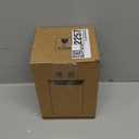 HomeyHoney 33+17 oz Glass Food Storage Jars with Airtight Lids, Clear Glass Jar with Bamboo Lid, Airtight Food Canister for Tea, Candy, Coffee, Sugar, Cookie, Snack. (Round | 5+6 Inch)