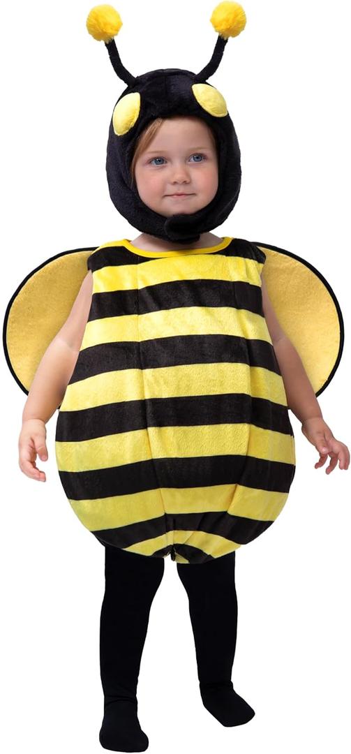 Spooktacular Creations Halloween Baby Bumble Bee Costume, Baby Bee Costume Toddler for Infants Halloween Dress Up Party (12-18 Months)