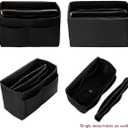 ZTUJO Purse Organizer Insert, Felt Bag Organizer with Metal Zipper, Handbag & Tote Shaper, For Speedy Neverfull Tote, 7 Sizes