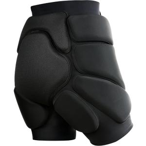 3D Protective Hip Butt EVA Padded Shorts, Crash Pad Impact Gear for Snowboard Skateboard Ski Roller Skating Bicycle (Medium)