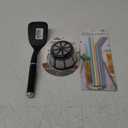 Fill 'n Brew Reusable Coffee Filter Basket for Most Coffe Makers, Such As Mr. Coffee Coffe Maker, Black & Decker Coffe Maker, Regal Coffee Maker & Procter Silex Coffee Maker, 7CT REUSABLE SILICONE STRAWS, KITCHEAID