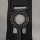 for iPhone 1 Pro max Case, Ultra-Thin Metal Bumper with Slim Armor Frame | Minimalist Naked Feel & Gothic Skeleton Design (Black)