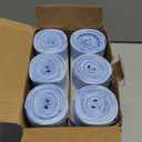 T.FORING 150 Count 8 Gallon Trash Bags Drawstring - 1.2 Mil Heavy Duty Medium Garbage Bags Unscented, 30 Liter Thick Plastic Trash Can Liners for Home Kitchen Bathroom