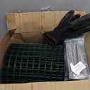 Hardware Cloth, 1/2 inch Mesh, 16 inch x 40 feet, 18 Gauge Chicken Wire, 100PCS Zip Ties, Cutting Pliers, Gloves for Chicken Coop, Rabbit Cages, Garden (1/2inch 16inx40ft)