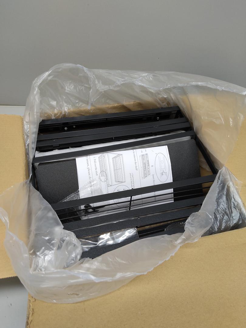 Magheo Pull Out Spice Rack Organizer for Cabinet, 2 Pack Metal Seasoning Organizer Slide Out Spice Storage Shelf No Assembly Vertical Spice Rack Pullout for Kitchen & Bahthroom No Drill(2 Tier,Black)