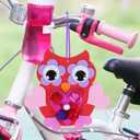 Winlyn 24 Sets Valentine Decorations DIY Heart Owl Ornaments Valentine Craft Kit Valentine Owl Art Sets Hearts Foam Valentine Stickers for Kids Valentine's Day Party Classroom Activities Gift Exchange